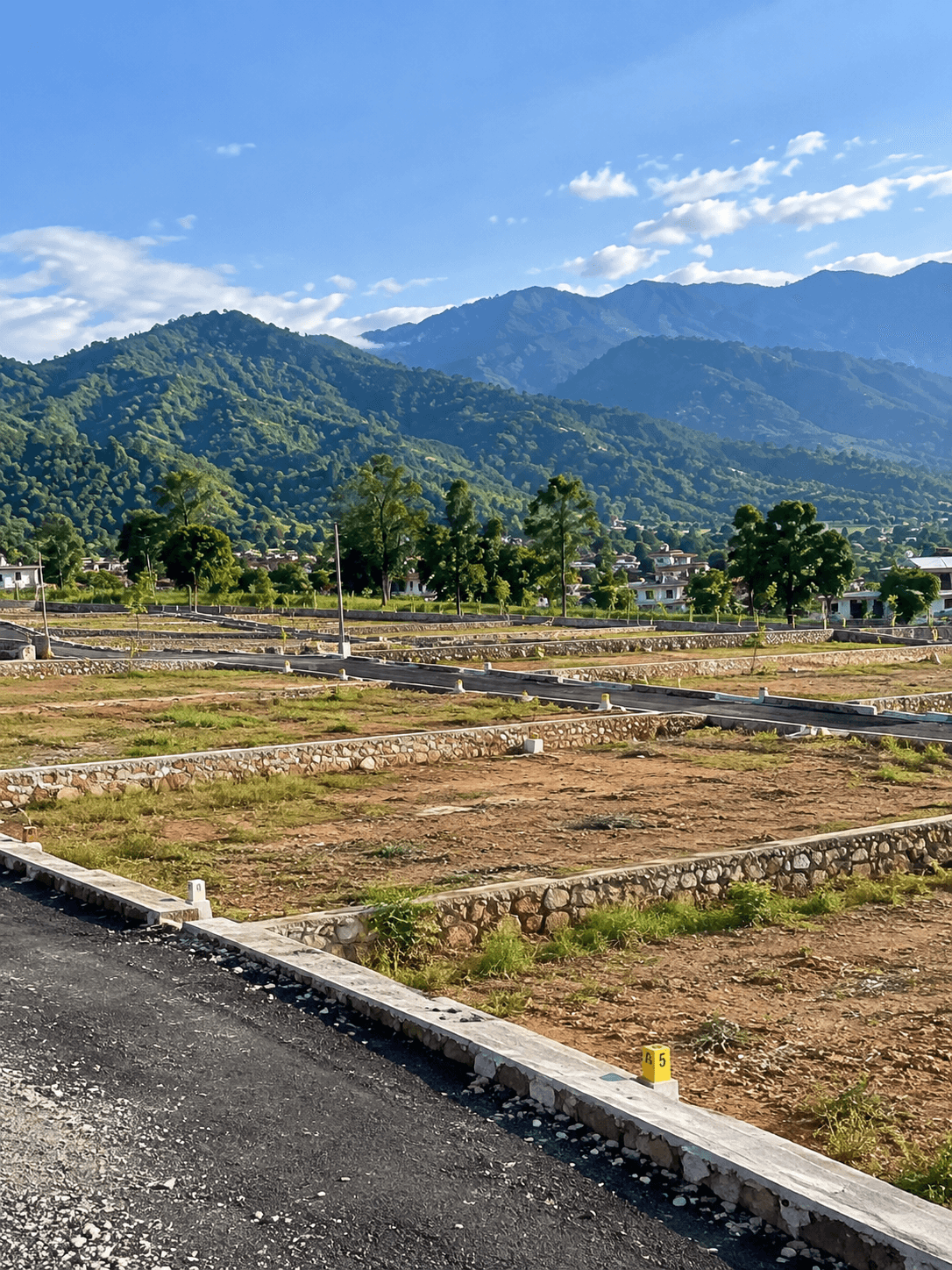 Premium plotted development with Himalayan views